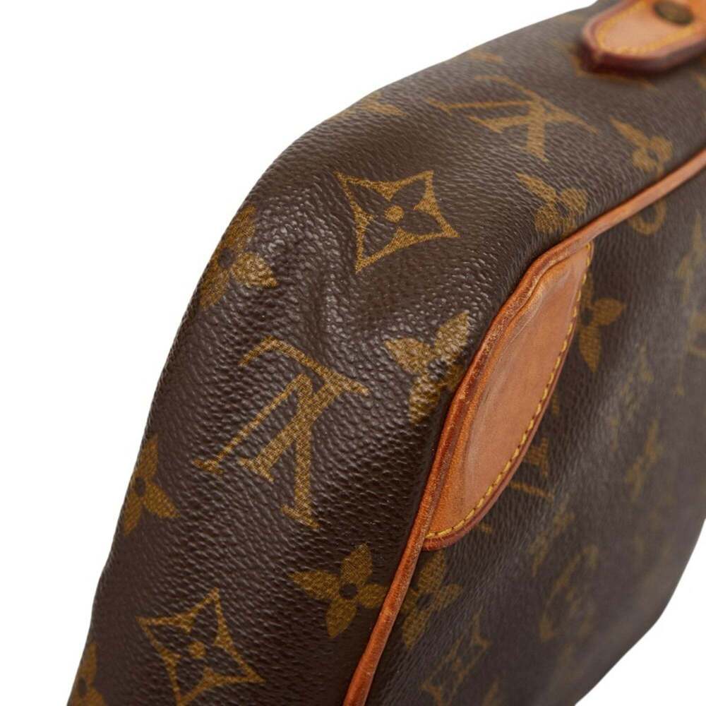 LOUIS VUITTON Authentic Brown Monogram Leather Shoulder Bag - Picture 5 of 11